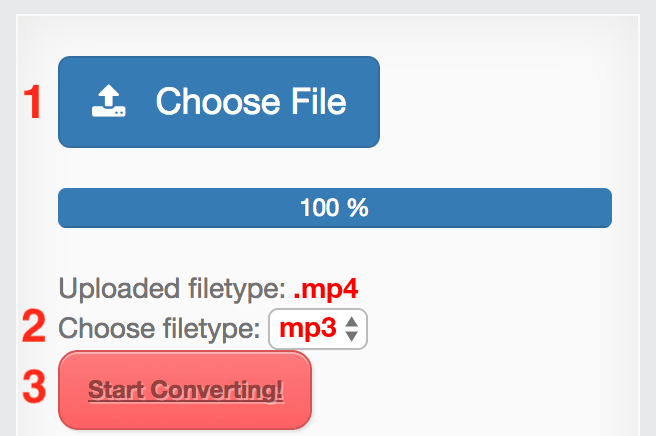 How to convert MP4 files online to MP3